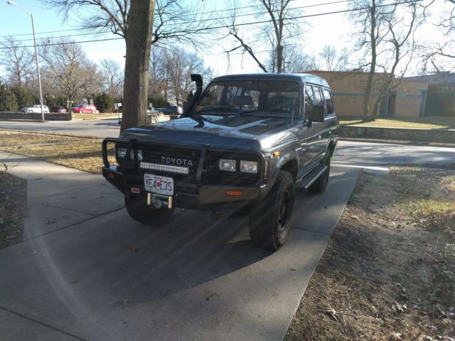 1989 Gray Toyota Land Cruiser SUV