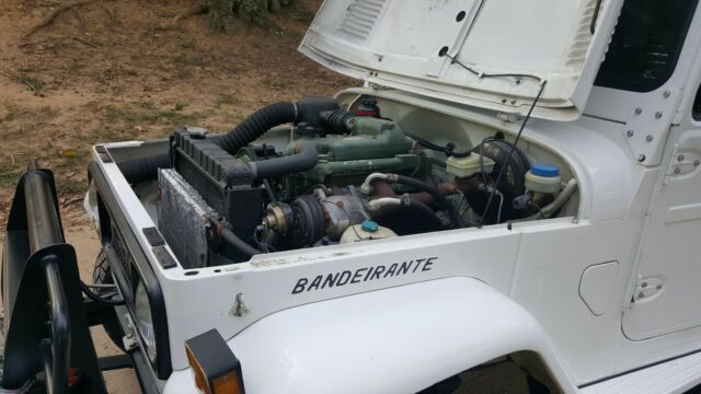 1989 White Toyota Land Cruiser SUV