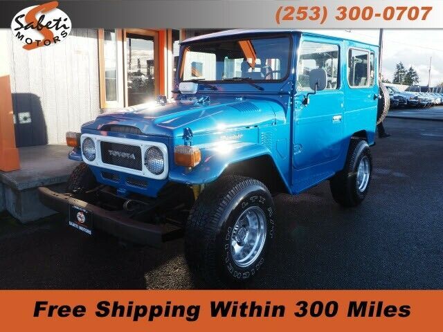 1982 -- Toyota Land Cruiser 2dr 4WD SUV