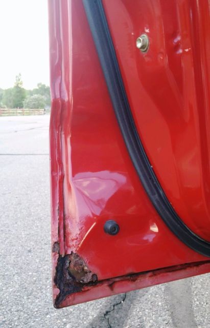 1989 Red Toyota Land Cruiser Wagon