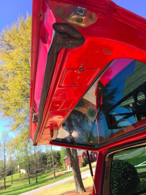 1983 Red Toyota Land Cruiser 4 Door SUV