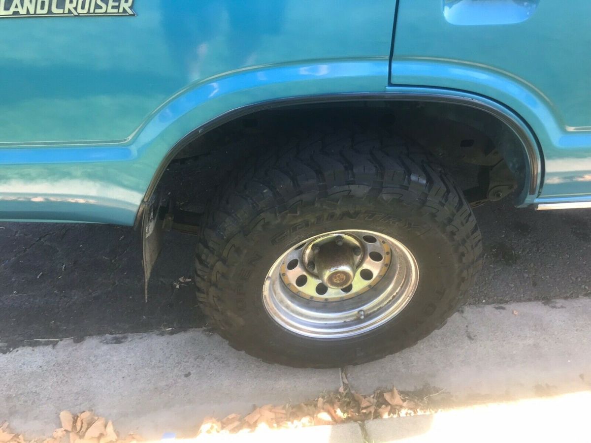 1984 Blue Toyota Land Cruiser SUV