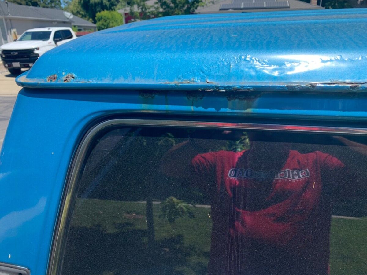 1984 Blue Toyota Land Cruiser SUV