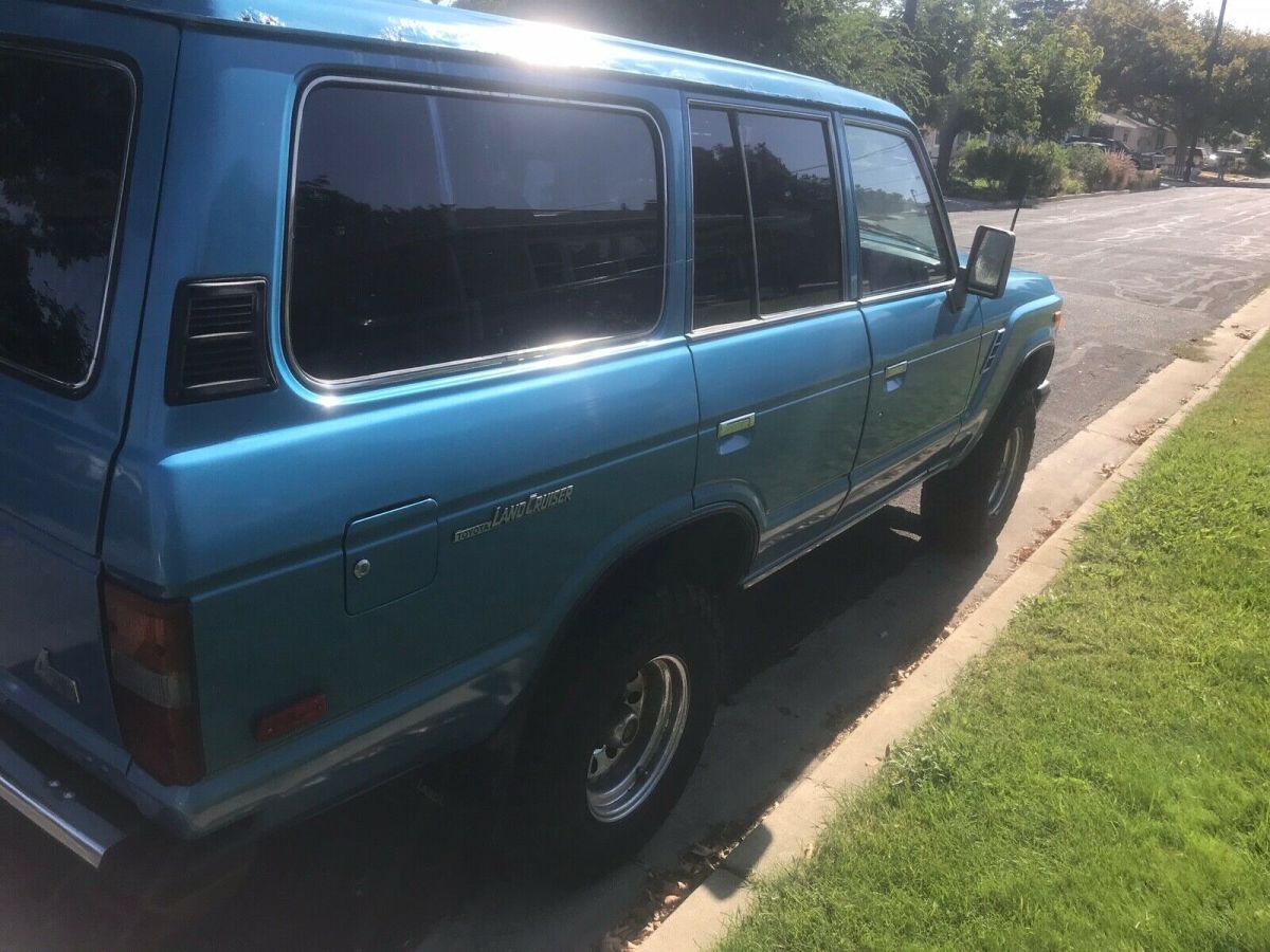 1984 Blue Toyota Land Cruiser SUV