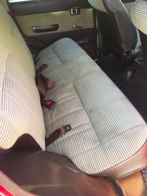 1983 Red Toyota Land Cruiser 4 Door SUV