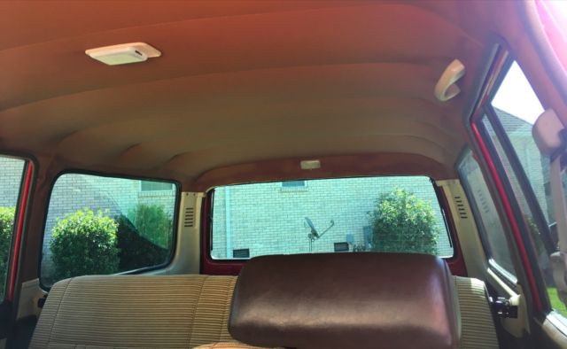 1983 Red Toyota Land Cruiser 4 Door SUV