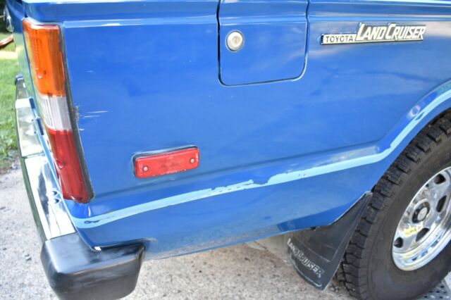 1984 Royal Blue Toyota Land Cruiser Wagon
