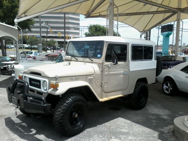 1979 Tan Toyota Land Cruiser SUV