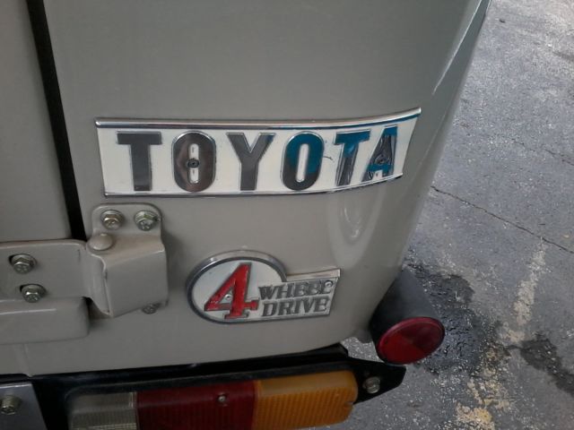 1979 Tan Toyota Land Cruiser SUV