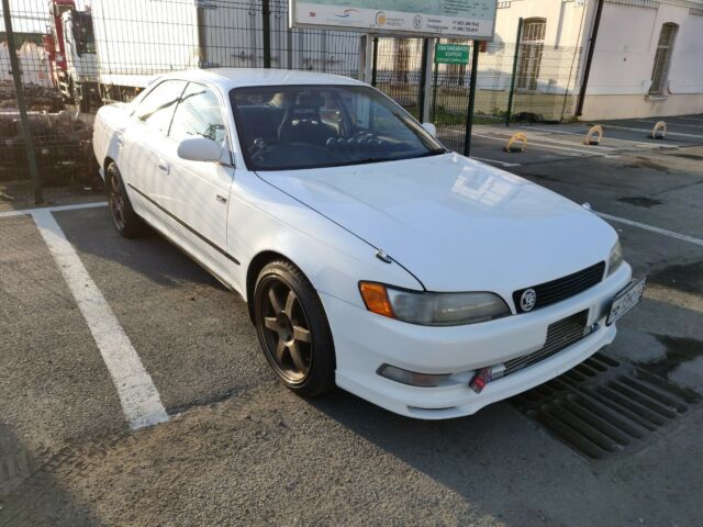 1992 White Toyota Mark II Sedan