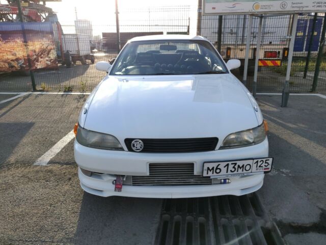 1992 White Toyota Mark II Sedan