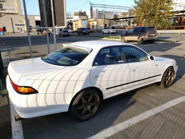 1992 White Toyota Mark II Sedan