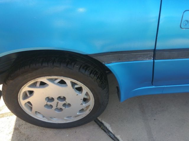 1986 Blue Toyota Supra Coupe