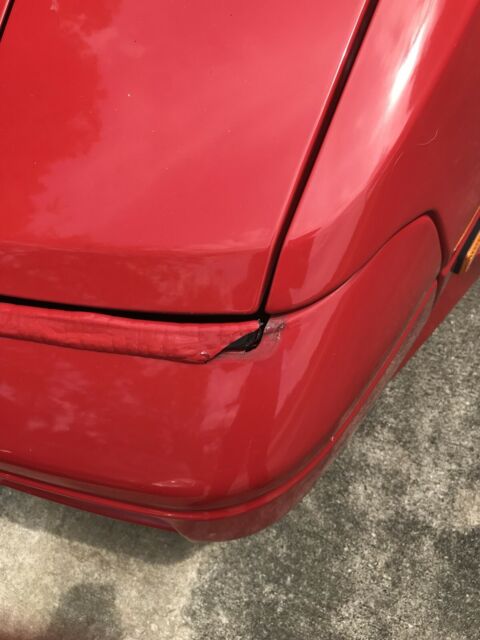 1987 Red Toyota MR2 Coupe