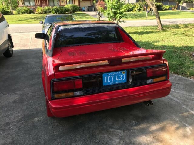 1987 Red Toyota MR2 Coupe