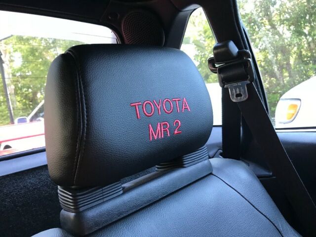 1987 Red Toyota MR2 Coupe