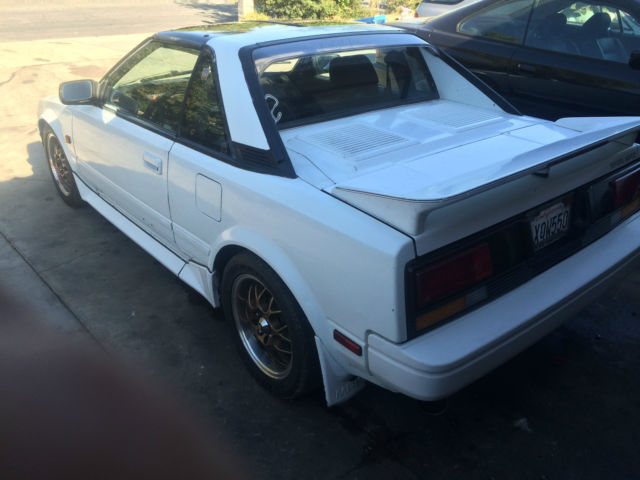 1987 Black Toyota MR2 Coupe