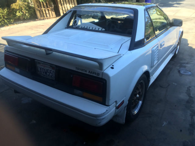 1987 Black Toyota MR2 Coupe