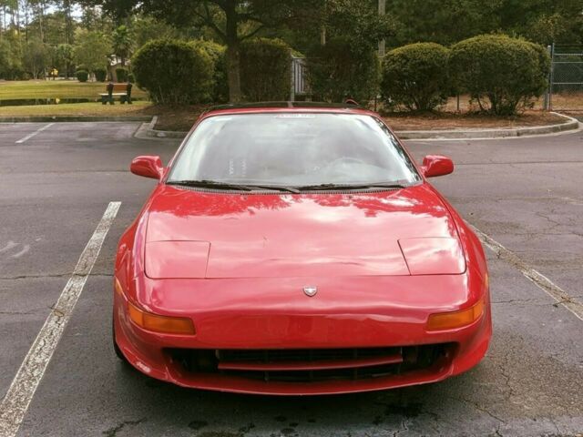 1991 Crimson Red Toyota MR2