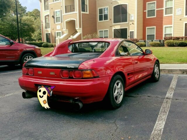 1991 Crimson Red Toyota MR2