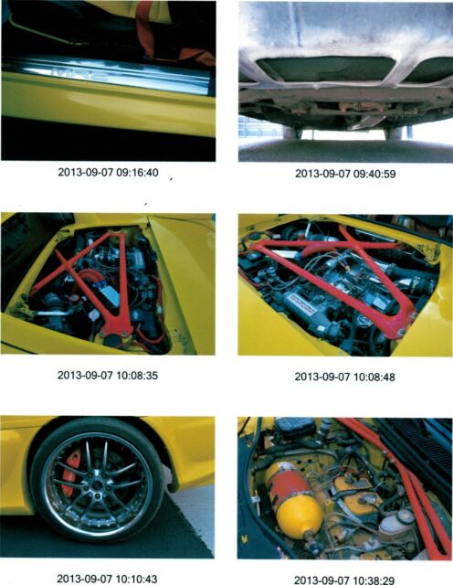 1993 Yellow Toyota MR2 Coupe