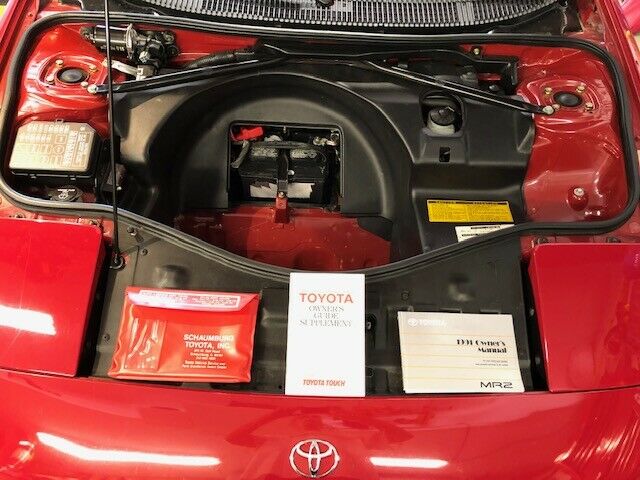 1991 Crimson Red Toyota MR2