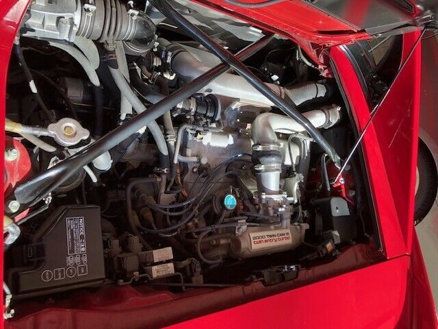 1991 Crimson Red Toyota MR2