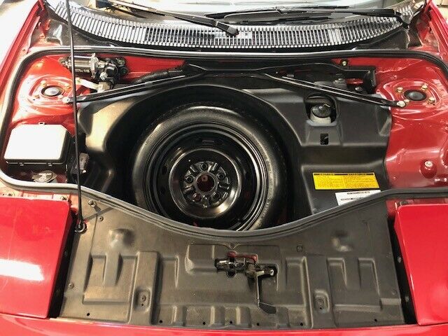 1991 Crimson Red Toyota MR2