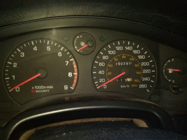 1992 Black Toyota MR2 Convertible