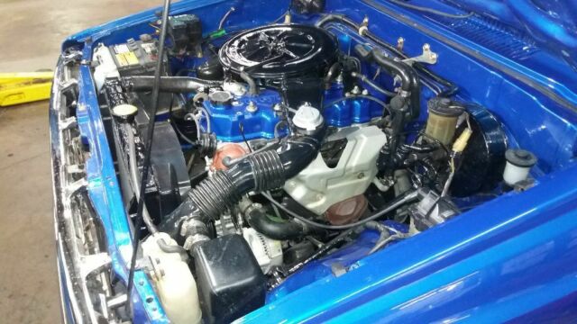 1985 Blue Toyota Pickup