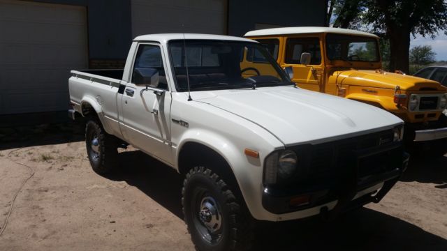 1979 White Toyota Other Standard Cab Pickup