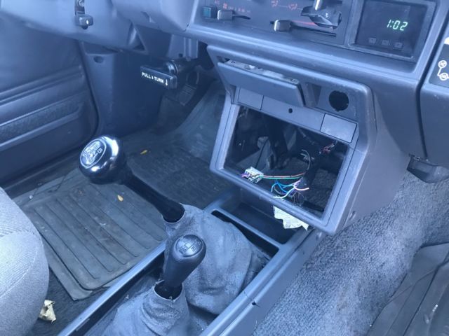 1987 Gray Toyota Pickup Extended Cab Pickup