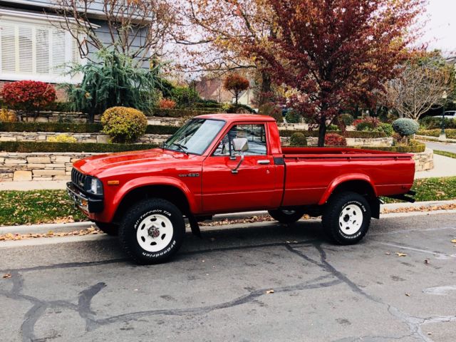 1983 Red Toyota Other Standard Cab Pickup