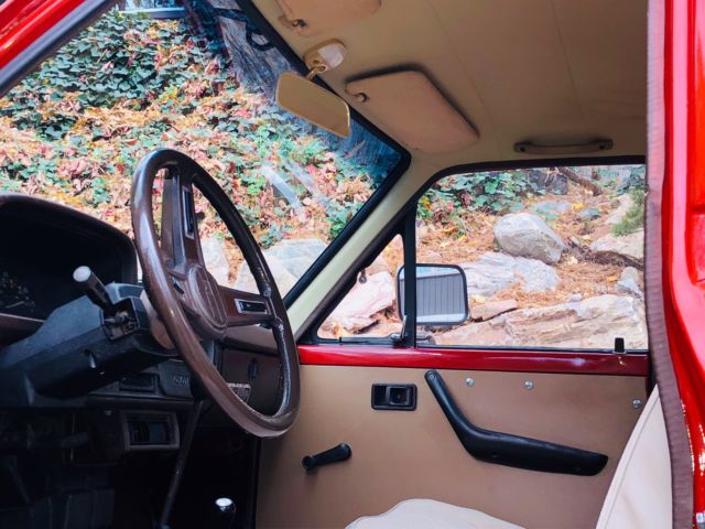 1983 Red Toyota Other Standard Cab Pickup