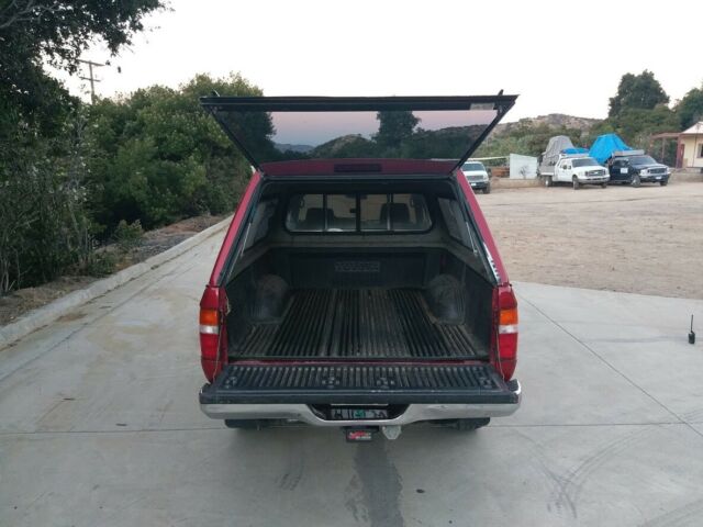 1993 Maroon Toyota Tacoma Extended Cab Pickup