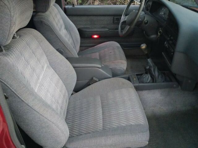 1993 Maroon Toyota Tacoma Extended Cab Pickup