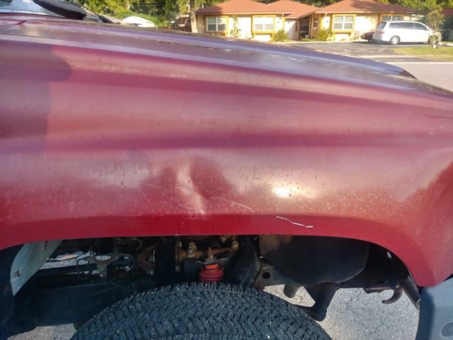 1988 Burgundy Toyota Pickup Standard Cab Pickup