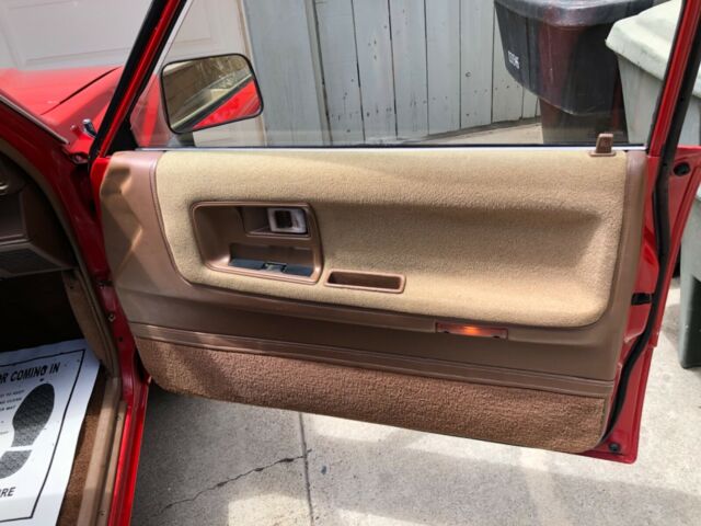 1986 Red Toyota 86 Extended Cab Pickup