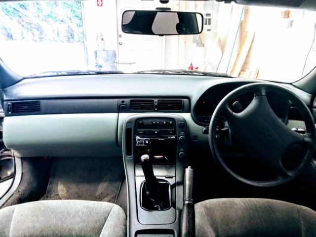 1991 Silver Toyota Soarer Coupe