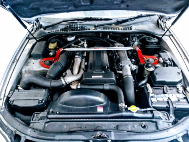 1991 Silver Toyota Soarer Coupe