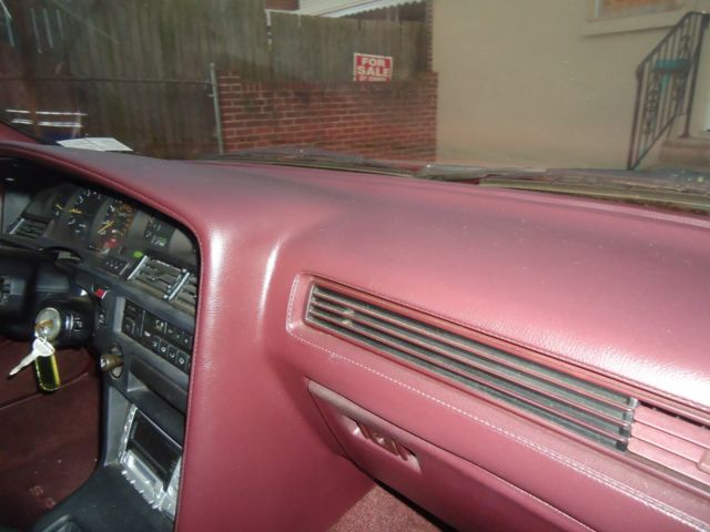 1989 Burgundy Toyota Supra Hatchback