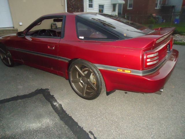 1989 Burgundy Toyota Supra Hatchback