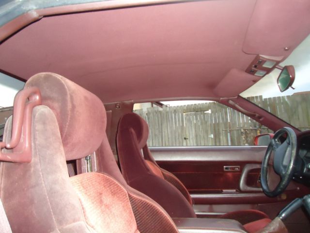 1989 Burgundy Toyota Supra Hatchback