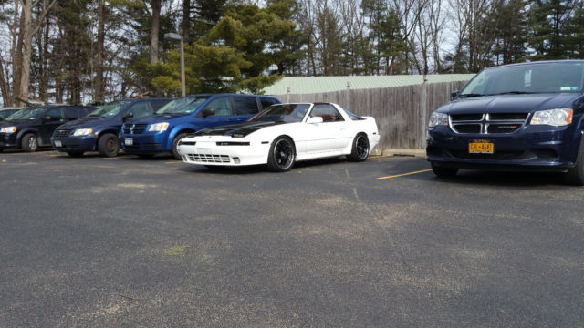 1991 White Toyota Supra Hatchback