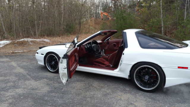 1991 White Toyota Supra Hatchback