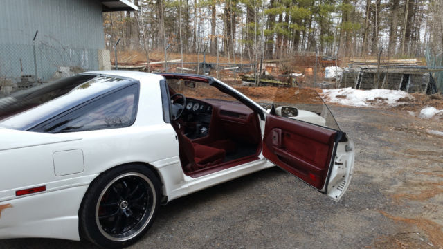 1991 White Toyota Supra Hatchback