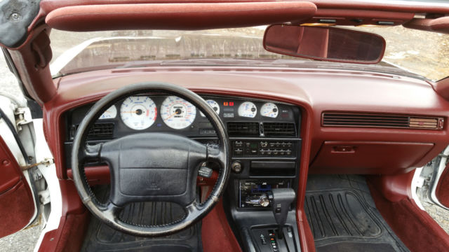 1991 White Toyota Supra Hatchback