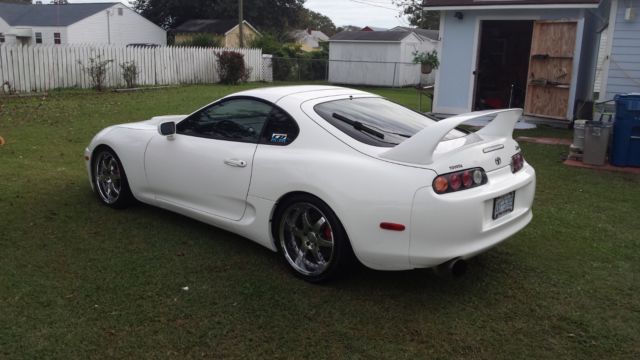 1994 White Toyota Supra Coupe