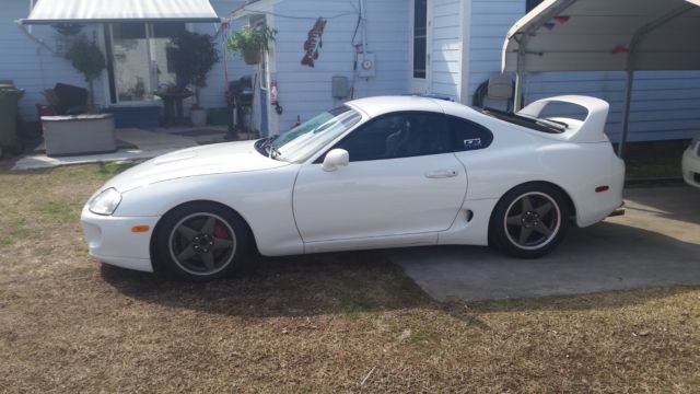 1994 White Toyota Supra Coupe