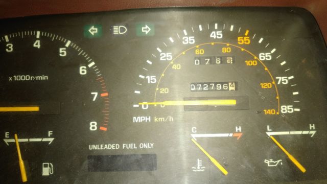 1983 Red Toyota Supra Coupe